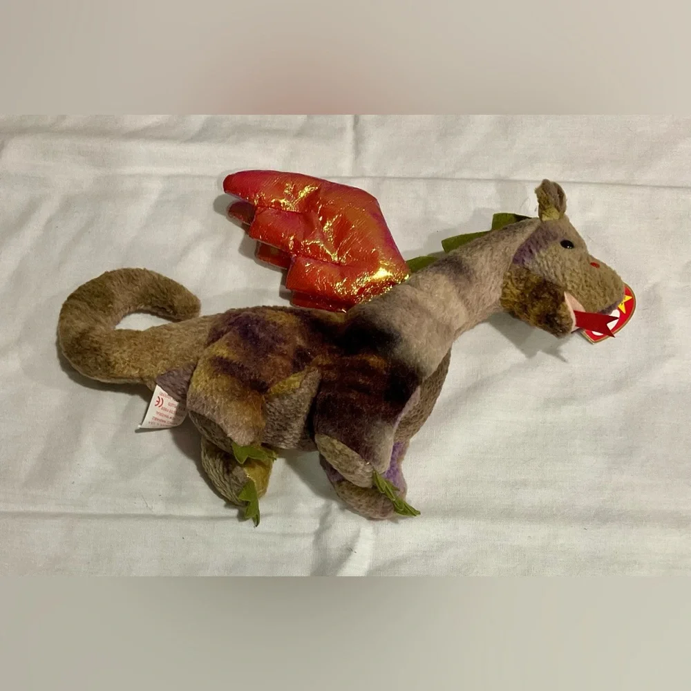 Ty Scorch dragon beanie baby